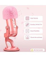 ZealSound Gaming Usb Microphone k66p and d65p Furry Cover Bundle