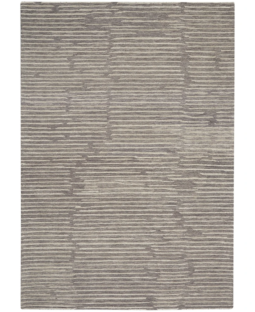 Calvin Klein CK010 Linear LNR01 7'7"x9'7" Area Rug
