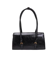 Women's The Coreline Satchel Bag - Onyx Black
