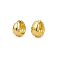 Hollywood Sensation Dainty Huggie Hoop Earrings -3 Pairs