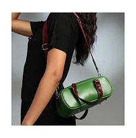 Women's The Small Retro Bowling Bag - Kelly Green