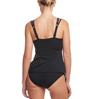 Lascana Women's Two-Tone Underwire Tankini Swimsuit Top
