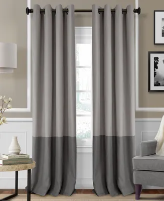 Elrene Braiden Blackout Colorblocked 52" x 84" Panel