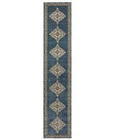 Oriental Weavers Andorra 2430A 2'6"x12' Runner Area Rug