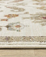 Oriental Weavers Andorra 2419B 7'10"x7'10" Round Area Rug