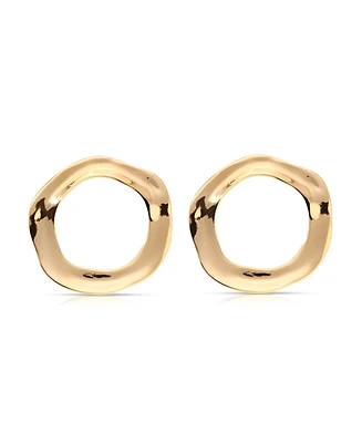 Ettika Open Circle Statement Earrings