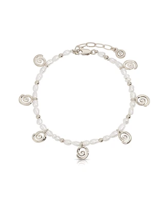 Ettika Aura Mother of Pearl Stretch Bracelet