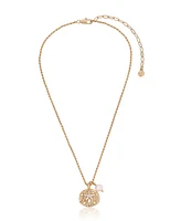 Ettika Sand Dollar Pendant Charm Necklace