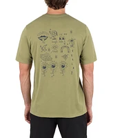 Hurley Men's Stipple Short Sleeve T-Shirt