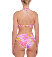 Lascana Women's Butterfly Print Classic Bikini Swimsuit Bottom