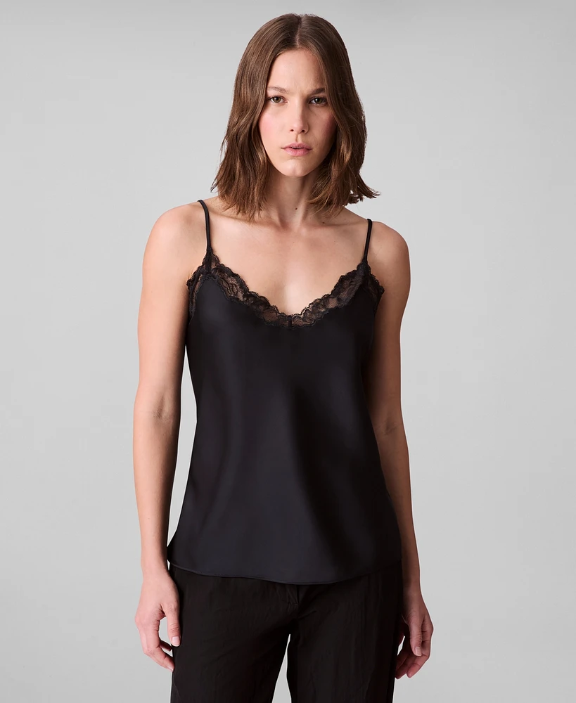 Calvin Klein Women's Lace-Trim V-Neck Camisole