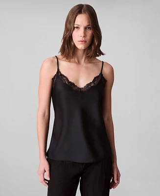Calvin Klein Women's Lace-Trim V-Neck Camisole
