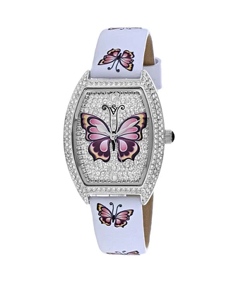 Christian Van Sant Women's Papillon Silver Dial Watch
