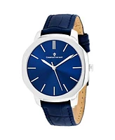Christian Van Sant Mens Octavius Slim Blue Dial Watch Cv0532