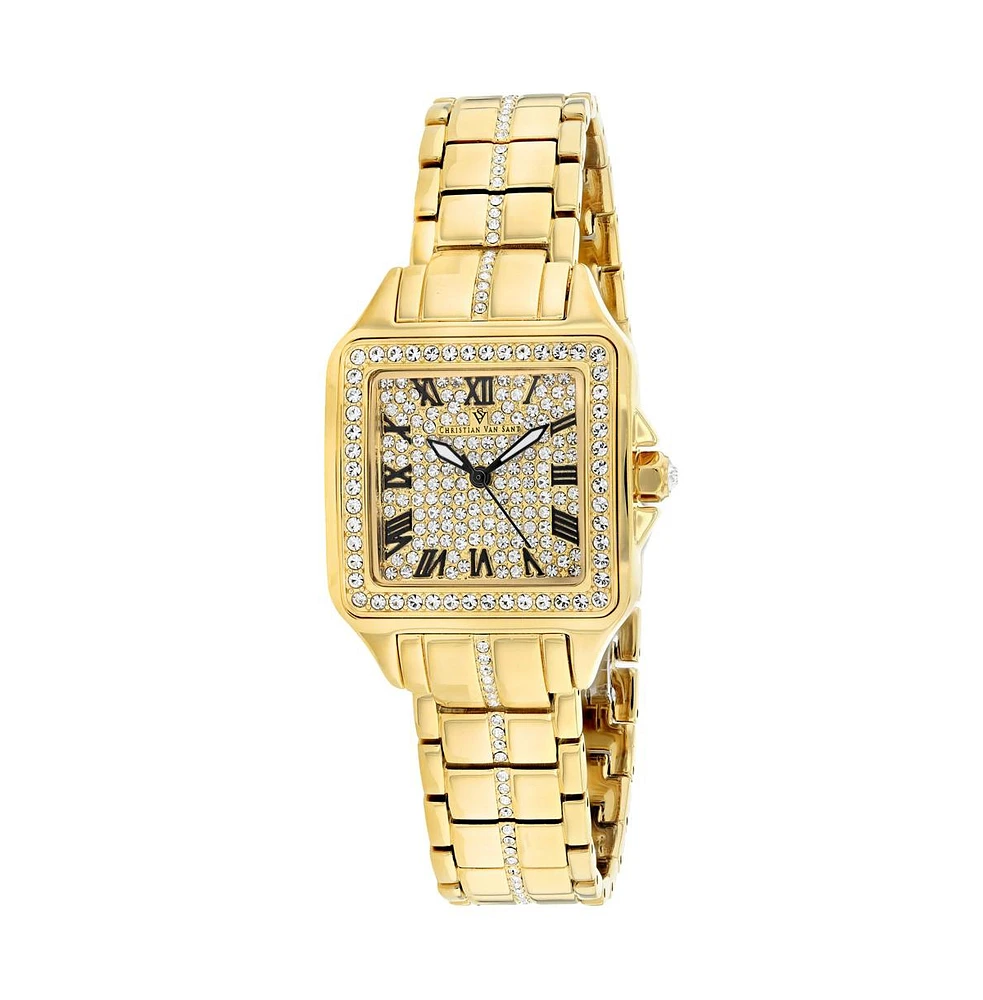 Christian Van Sant Women's Splendeur Gold tone Dial Watch - CV4621