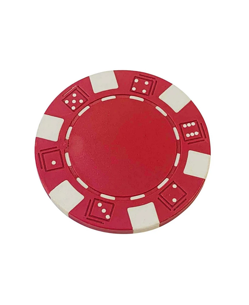 We Games Clay Poker Chips, 11.5 Gram, Set of 25, Red