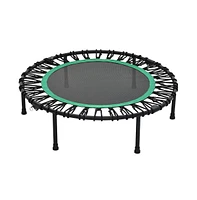 Zenova Rebounder Trampoline for Adults with Bungee Cords, Portable Fitness Exercise Mini Trampoline Without Handle