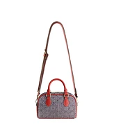 True Religion Tile Denim Mini Satchel
