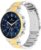 Tommy Hilfiger Men's Multifunction Two-Tone Stainless-Steel Bracelet Watch, 43mm