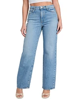 Guess Women's High Rise Straight-Leg Jeans