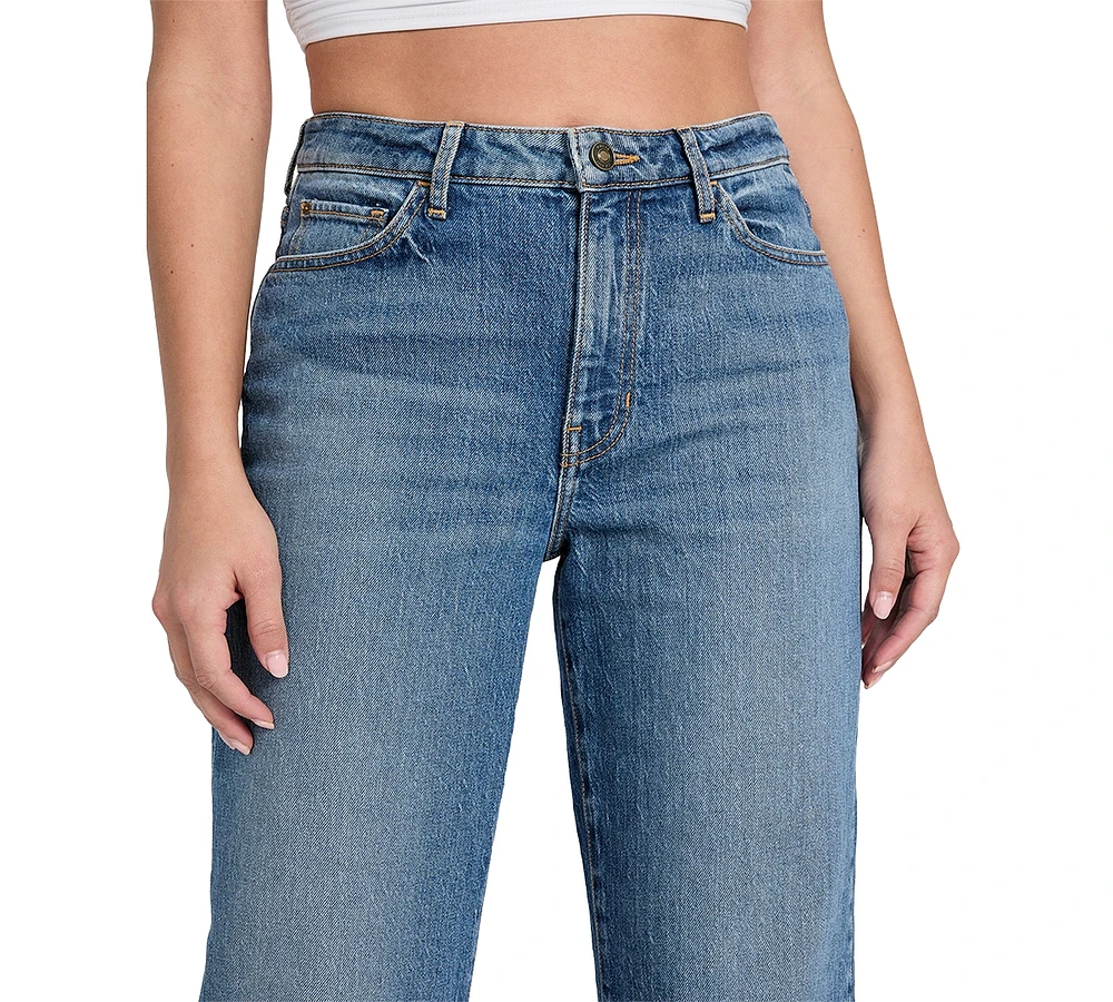 Guess Women's High Rise Straight-Leg Jeans