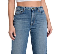Guess Women's High Rise Straight-Leg Jeans