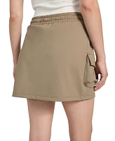 Guess Women's Carla Drawstring-Waist Cargo Mini Skirt