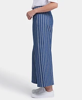 Nydj Women's Mona Wide Leg Trouser Ankle Jeans