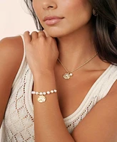 Ettika Sand Dollar Adjustable Bracelet