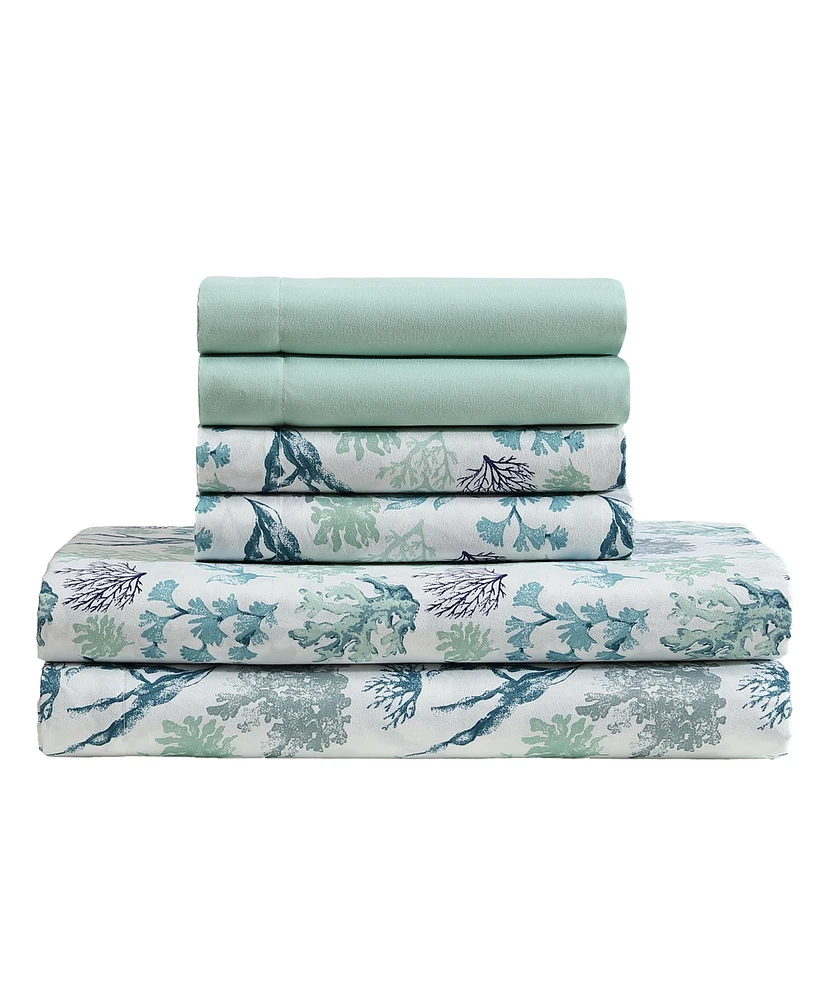 Caribbean Joe Cooling 6-Pc. Sheet Set