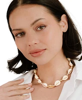 Ettika Out to Sea Cowrie Shell Choker Necklace
