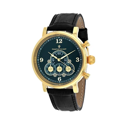 Christian Van Sant Men's Green Dial Watch - CV0714