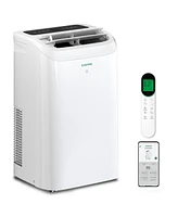 Zafro 14,000 Btu Portable Ac, Quiet 46dB, WiFi & App Control, 24H Timer, Fan & Dehumidifier, Easy Install for Bedroom, Office, Living Room