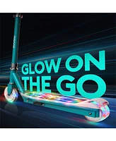 Electric Scooter for Kids with Adjustable Handlebar and Led Lights.