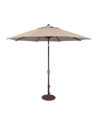 Mondawe 9FT Solefin Octagon Patio Umbrella with Auto Tilt