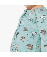 Bellabu Bear Unisex Baby Mushroom Cycle Convertible Footie