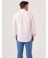 Koy Clothing Men's Classic Long Sleeve Linen Shirt
