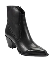 Marc Fisher Ltd Women's Giulie Western Block Heel Booties