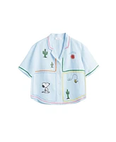 Chinti & Parker Women's Peanuts Vacation Shirt