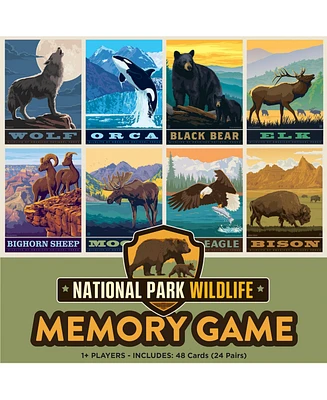 Masterpieces National Parks Wildlife Memory Game