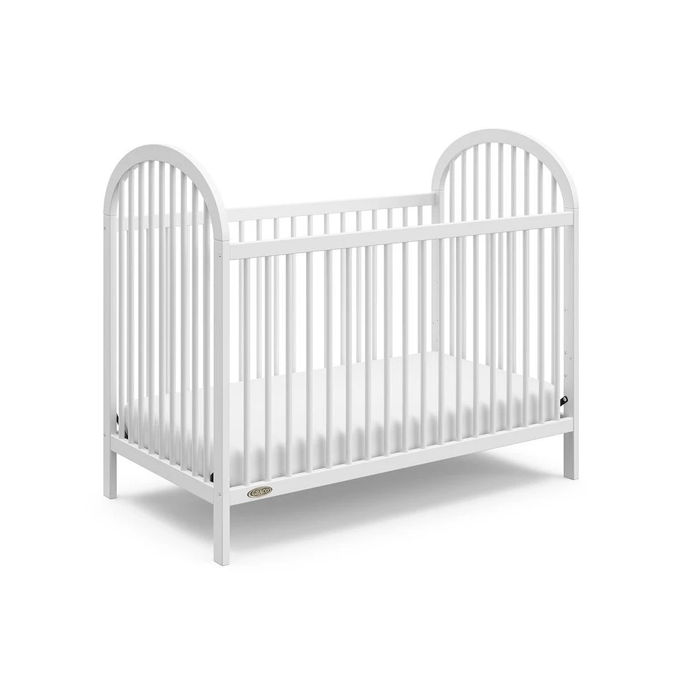 Graco Olivia 3-in-1 Convertible Crib (White) –Gold Certified