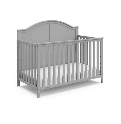 Graco Wilfred 5-in-1 Convertible Crib (Pebble Gray) – Greenguard Gold Certified