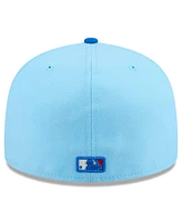 New Era Men's Light Blue/Blue York Yankees 2025 Fourth of July 59FIFTY Fitted Hat