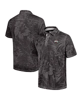Tommy Bahama Men's Black Ohio State Buckeyes Big Tall Sport Santiago Paradise Polo Shirt