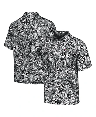 Tommy Bahama Men's Black Ross Chastain Sport Tropical Score IslandZone Polo Shirt