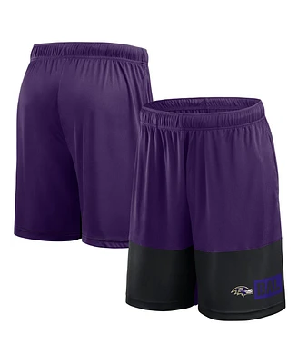 Logo Athletic Men's Purple Baltimore Ravens Best of the Shorts