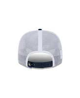 New Era Men's Navy/White Indiana Pacers 9SEVENTY Stretch-Snap Trucker Hat