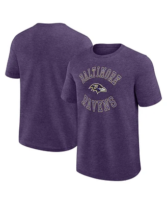 Logo Athletic Men's Heather Purple Baltimore Ravens Success T-Shirt