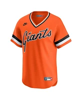 Nike Men's Orange San Francisco Giants Throwback Cooperstown Collection Limited Jersey