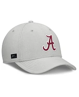 Nike Men's Gray Alabama Crimson Tide Rise Practice Performance Adjustable Hat